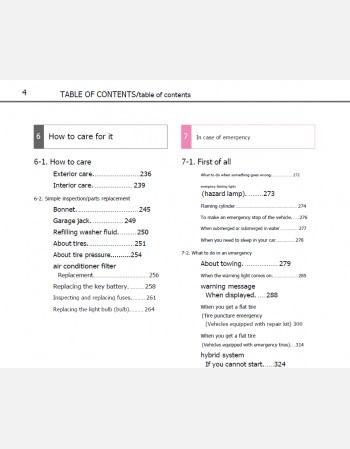 toyota axio hybrid 2024 owners manual in english